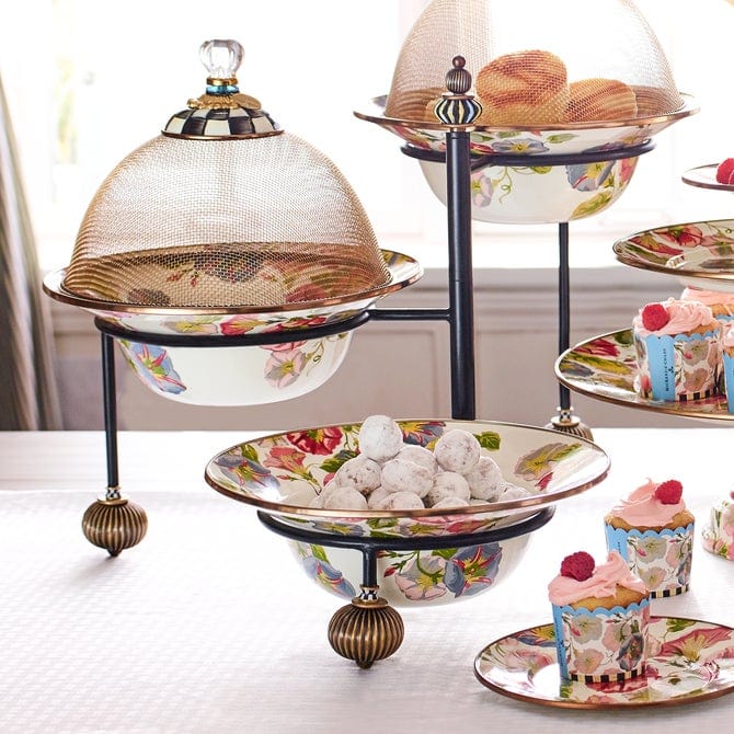 MacKenzie-Childs Serving Stands MacKenzie-Childs Serving Stand - Large