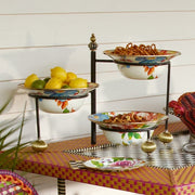 MacKenzie-Childs Serving Stands MacKenzie-Childs Serving Stand - Large