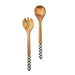 MacKenzie-Childs Serving Utensils Courtly Check Salad Servers