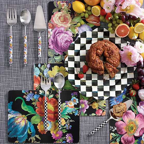 MacKenzie-Childs Serving Utensils MacKenzie-Childs Courtly Check Supper Club Pie Server