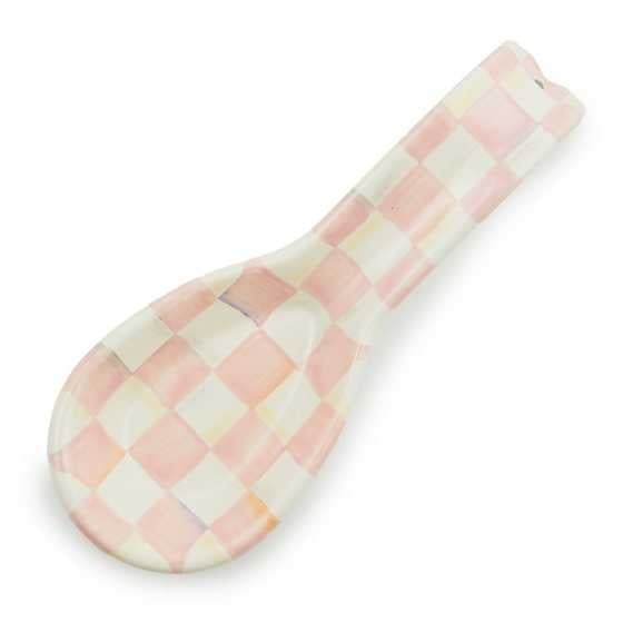 MacKenzie-Childs Spoon Rests Rosy Check Enamel Spoon Rest