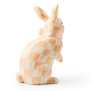 MacKenzie-Childs sprin Coral Check Duchess Bunny