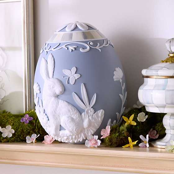 MacKenzie-Childs Spring Cameo Large Egg