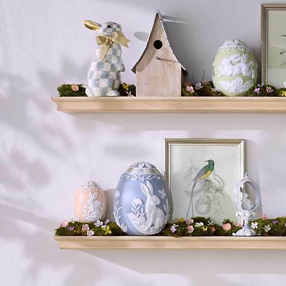 MacKenzie-Childs Spring Cameo Large Egg