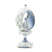 MacKenzie-Childs Spring Cameo Panoramic Bunny Egg