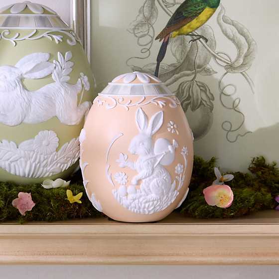 MacKenzie-Childs Spring Cameo Small Egg