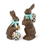 MacKenzie-Childs Spring Chocolate Bunny - Small