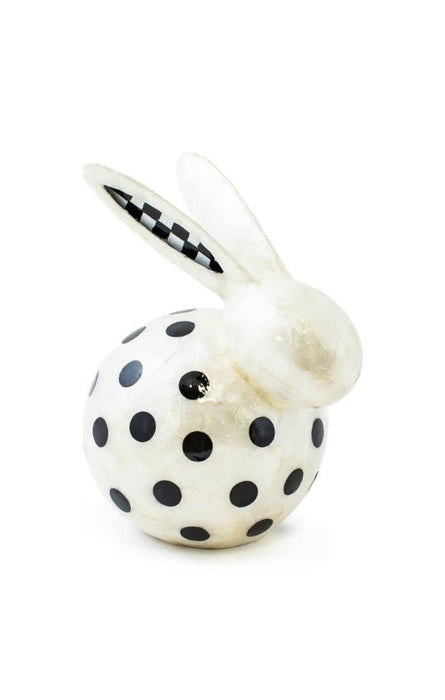 MacKenzie-Childs Spring Courtly Capiz Dotty Rabbit - FINAL SALE