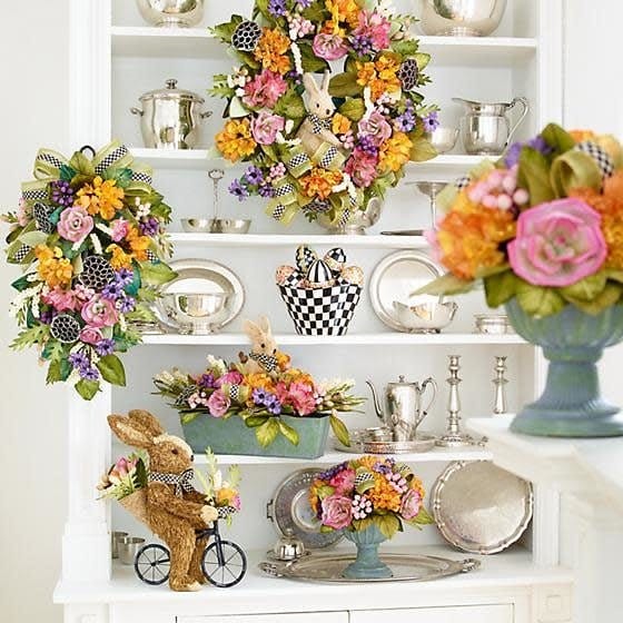 MacKenzie-Childs Spring Courtly Check Egg Arrangement