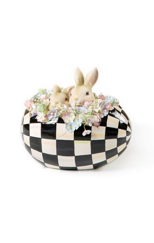 MacKenzie-Childs Spring Courtly Peekaboo Egg