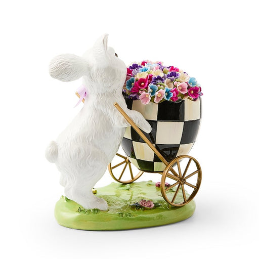 MacKenzie-Childs Spring Frolic Spring Bunny Egg Cart