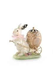 MacKenzie-Childs Spring Macaron Bunny Carriage