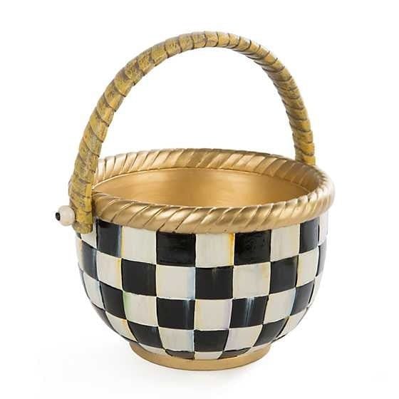 MacKenzie-Childs Spring Mackenzie-Childs Courtly Check Basket - Large