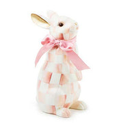 MacKenzie-Childs Spring Rosy Check Standing Bunny