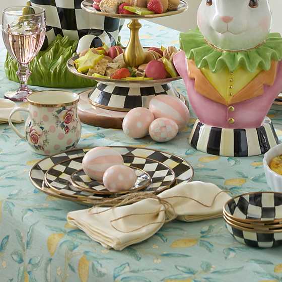 MacKenzie-Childs Spring Rosy Eggs, Set of 9
