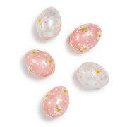 MacKenzie-Childs Spring Rosy Meadow Floral Eggs, Set of 5