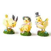 MacKenzie-Childs Spring Spring Fling Chicks, Set of 3