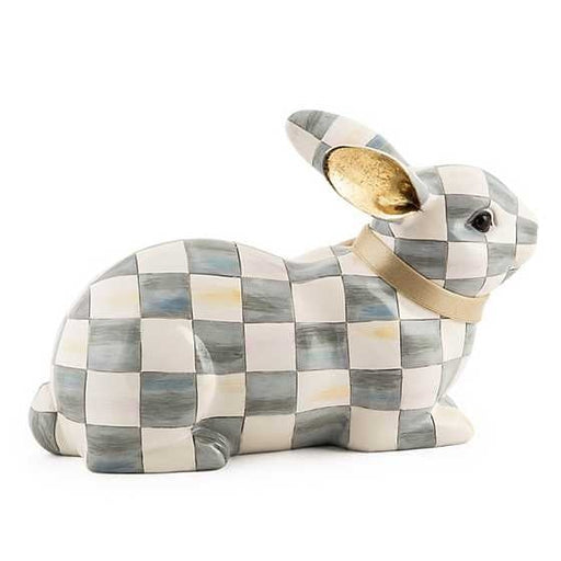 MacKenzie-Childs Spring Sterling Check Resting Bunny