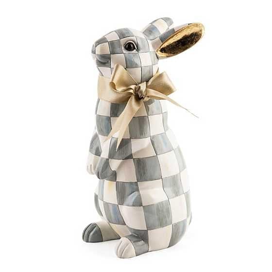 MacKenzie-Childs Spring Sterling Check Standing Bunny