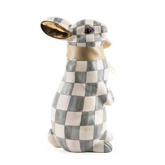 MacKenzie-Childs Spring Sterling Check Standing Bunny