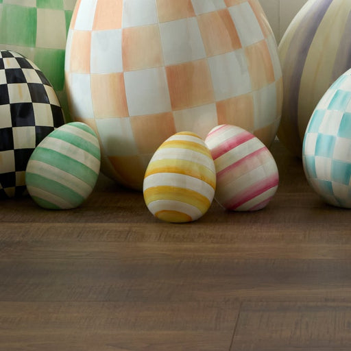 MacKenzie-Childs spring Sunshine Stripe Mini Egg