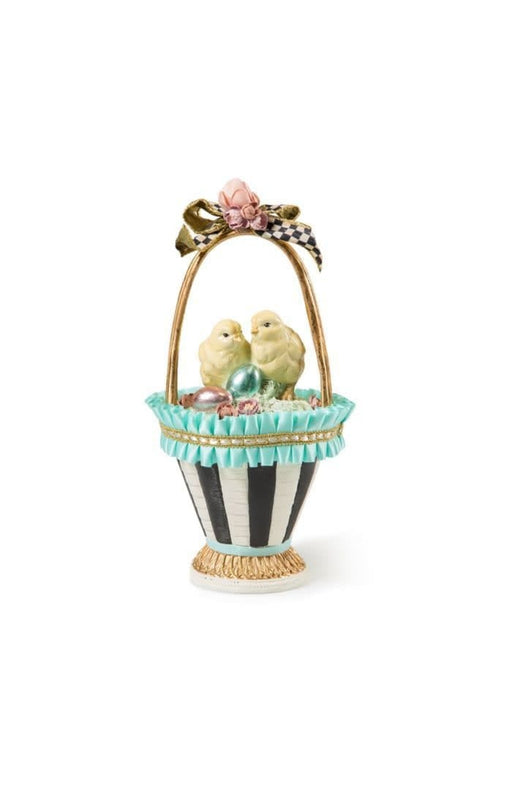 MacKenzie-Childs Spring Sweet Shop Chick Basket