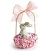 MacKenzie-Childs Spring Touch of Pink Bunny Basket