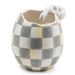 MacKenzie-Childs Spring White Rabbit Vase