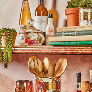 MacKenzie-Childs Squashed Pots Flower Market Squashed Pot - White