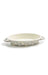 MacKenzie-Childs Sterling Check Enamel Oval Gratin Dish - Medium