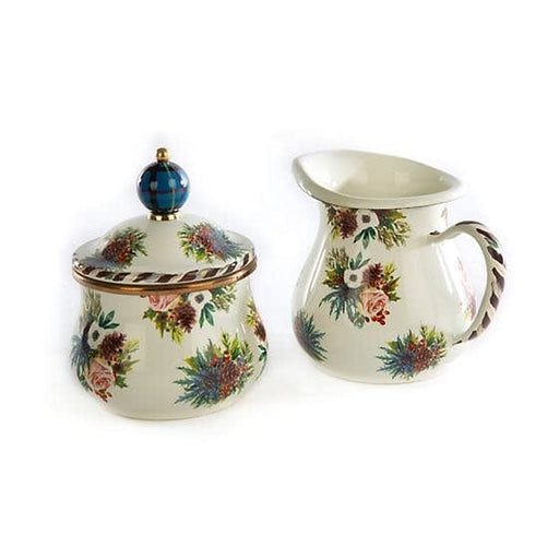 MacKenzie-Childs Sugar Bowls Highbanks Lidded Sugar Bowl