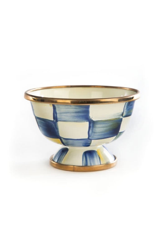 MacKenzie-Childs Sugar Bowls Royal Check Enamel  Little Sugar Bowl