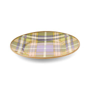 MacKenzie-Childs Tartan Violet Dinner Plate