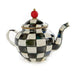 MacKenzie-Childs Tea Kettles MacKenzie-Childs Courtly Check 4 Cup Teapot