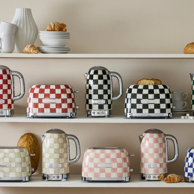 MacKenzie-Childs Tea Kettles Mackenzie-Childs Courtly Check Electric Kettle