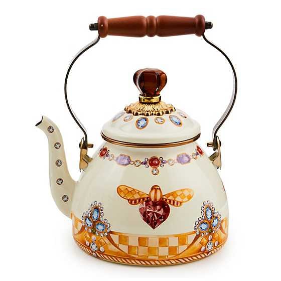 MacKenzie-Childs Tea Kettles Queen Bee 2 Quart Tea Kettle