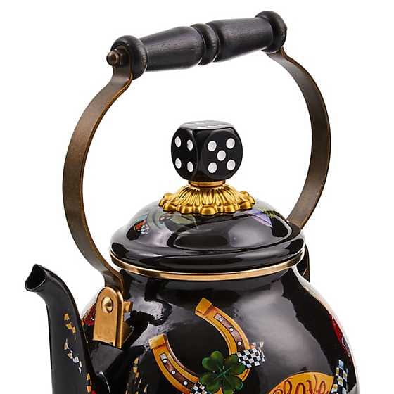 MacKenzie-Childs Tea Kettles Tatto 2 Quart Tea Kettle