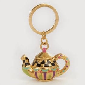 MacKenzie-Childs Tea Pot Key Ring