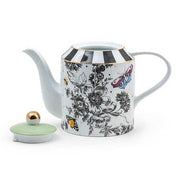 MacKenzie-Childs Teapots Butterfly Toile Teapot