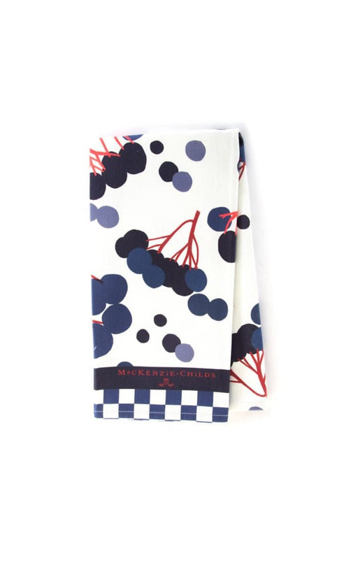 MacKenzie-Childs Towels Blueberry Dish Towel