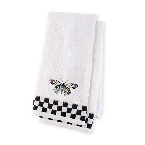 MacKenzie-Childs Towels Butterfly Hand Towels - Set of 2