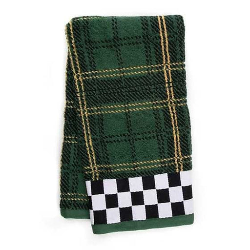 MacKenzie-Childs Towels Evergreen Plaid Hand Towel