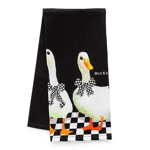 MacKenzie-Childs Towels Gaggle of Geese Dish Towel
