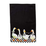 MacKenzie-Childs Towels Gaggle of Geese Dish Towel