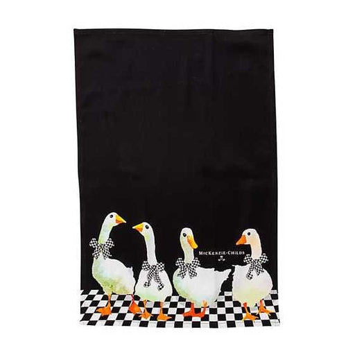 MacKenzie-Childs Towels Gaggle of Geese Dish Towel