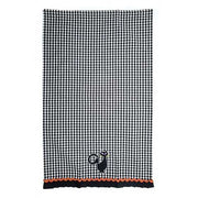 MacKenzie-Childs Towels Gingham Cat Dish Towel