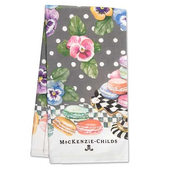 MacKenzie-Childs Towels Macaron Dish Towel