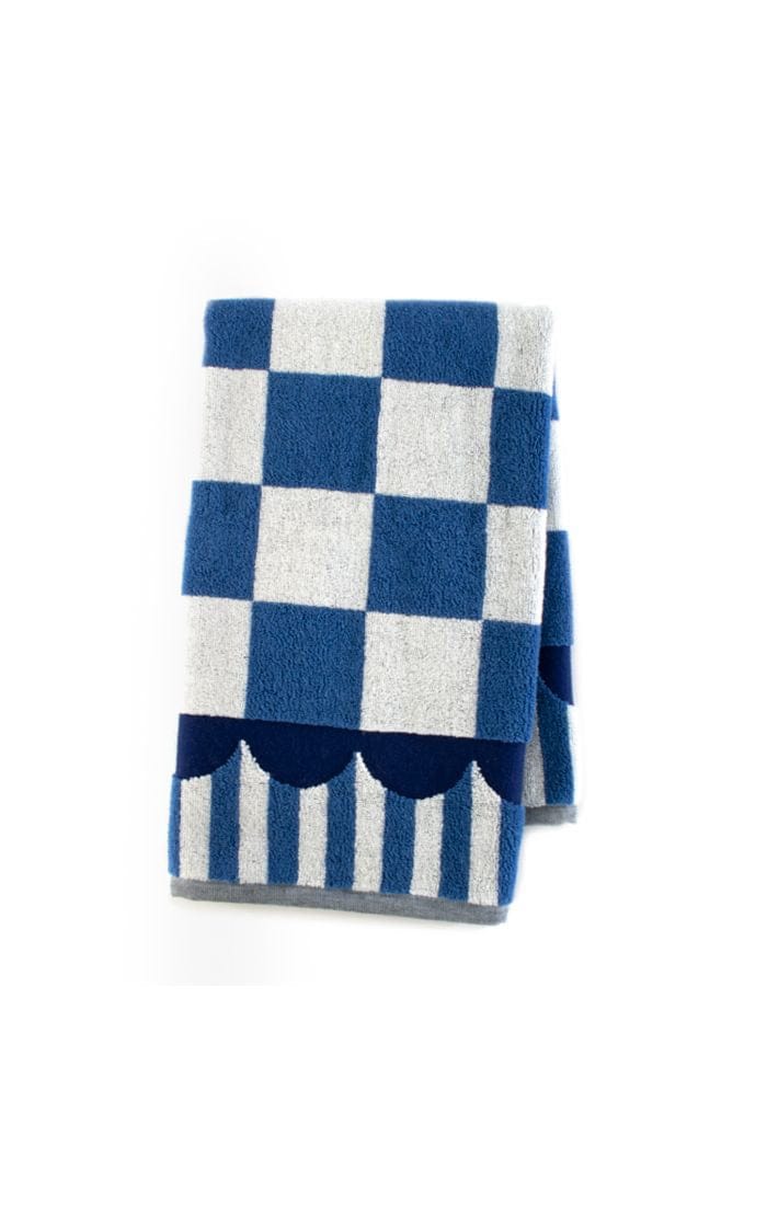 MacKenzie-Childs Towels Royal Check Hand Towel