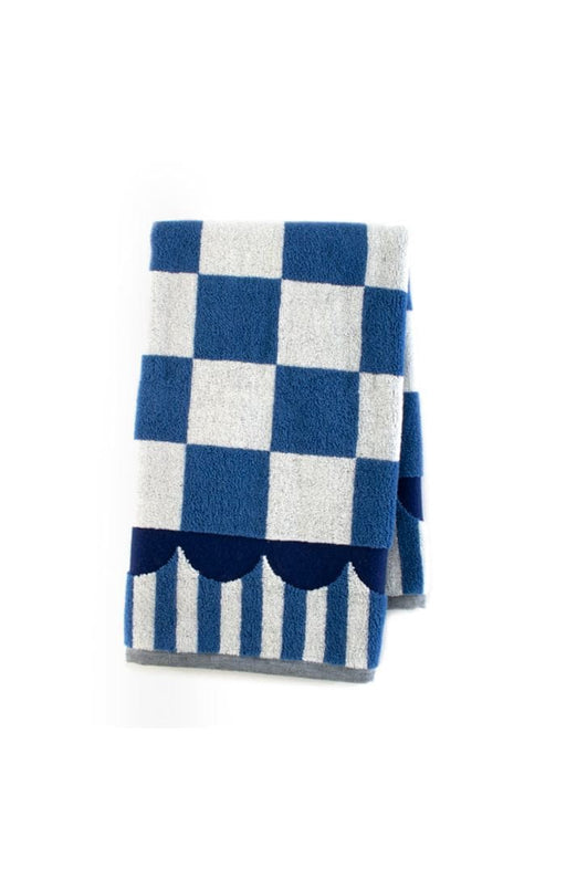 MacKenzie-Childs Towels Royal Check Hand Towel