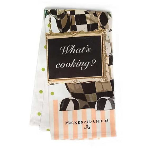 MacKenzie-Childs Towels What's Cooking Dish Towel